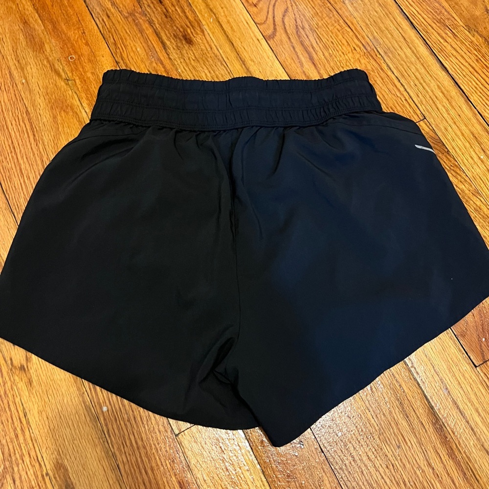 Target High Rise Black Running Short size XS (lined)